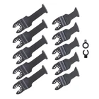 Lablt 10 Pcs Oscillating Multitool Saw Blades 2 Types Japanese Tooth Combo Pack New. Price: $22.65.
