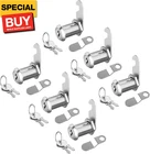 6 Pack Cabinet Locks With Key, Tubular Cam 1-1/8" Keyed Alike, Mailbox New. Price: $33.78.