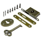 Antique Cabinet Lock Full Mortise Vintage Spring Drawer With Key And Scr... New. Price: $15.76.