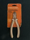 Fiskars Spring Action Softgrip 6" Wire Cutter Grey White New. Price: $12.00.