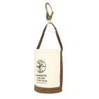 Klein Tools 5104OCTO Canvas Bucket, Leather Bottom, Connection Points, 12-INCH New. Price: $132.90.