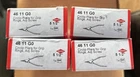 (4) Knipex 5-1/2 In. External Straight Circlip Pliers 46 11 G0 Nib New. Price: $65.00.