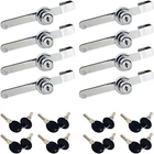 Sliding Glass Door Ratchet Lock With Chrome 5-1/2 Inches 8PACK, New. Price: $28.88.