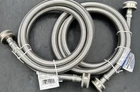 *pk Of 2*3/4 In. X 60 Braided Stainless Steel Washing Machine Hose New. Price: $20.00.
