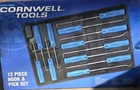 New Cornwell Tools Piece Hook & Pick Set CTG812HPS. Price: $119.99.