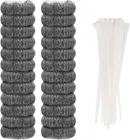 24PCS Washing Machine Lint Traps With Cable Ties Drain Hose Screen Filters Usa New. Price: $12.49.