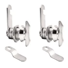 2PCS 5/8 Inch Thumb Operated Offset Cam Locks, Chrome Non-locking Compartment... New. Price: $15.76.