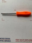 Snap-on Tire Valve Core Remover/installer Tool. Orange Handle New. Price: $23.50.