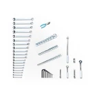 75 Piece Metric Apprentice Set 3/8" & 1/2" Drives, Including 19" Tool Box New. Price: $1605.97.