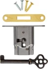 Full Mortise Lock With Plate Skeleton Key For Right Hand 11/16", Steel New. Price: $21.41.