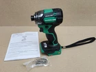 Metabo Hpt WH18DC Triple Hammer Volt Cordless 1/4 Impact Driver W/belt Clip Open. Price: $63.00.