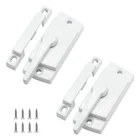 Uenhoy 2 Pack Cam Action Sash Locks For Double Hung Windows, Hole... New. Price: $11.41.