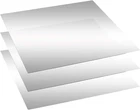 3 Pcs Acrylic Two Way Mirror Sheets 12X12X0.04 Inch Infinity See-through Glass New. Price: $28.15.