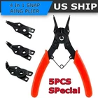 4 1 Snap Ring Set Circlip Combination Retaining Heavy Duty New. Price: $6.99.