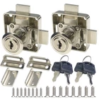 Cabinet Double Door Lock Drawer Safety Keyed Alike Deadbolt In... New. Price: $35.94.