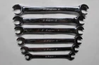 Snap-on Tools Pc 6-P Metric Double End Flare Nut Wrench Set (9 21 Mm) Usa Used. Price: $250.00.