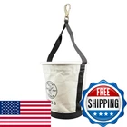 Klein Tools 5113S Tapered-wall Bucket Swivel Snap Hook No. 6 Canvas 13-INCH New. Price: $111.10.