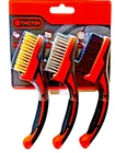 Tactix 315003 3PC Mini Brush Set- Brass Steel Nylon-padded Urgonomic Handles New. Price: $13.94.