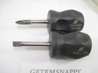 Snap On Stubby Titanium Gray Screwdriver Set SHD1 SHDP22IR Nice Used. Price: $49.99.