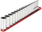 3/8"DRIVE Deep 6-POINT Socket SET(19-PIECE) New. Price: $105.99.