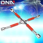Multipurpose 4-WAY Lug Cross Wrench Automobile Mechanic Car Tire Repair Tool Kit New. Price: $22.79.