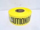 249616 New-no Box; Harris BT08EC-3 Barricade Tape; Black/yellow; Do Not Enter. Price: $31.67.