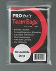 100 Pro Safe Resealable Team Bags Pk Of New. Price: $5.99.