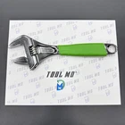 Snap-on Tools Spain Green Soft Grip 10" Wide Mouth Adjustable Wrench ADHW10AG New. Price: $199.95.