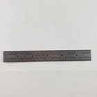 Sonic 47001 - 6" Ruler With 4R Grad Stainless Steel Tool New. Price: $25.00.