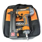 Ridgid 18 Gauge Crown Stapler Orange Gray Black With Carry Bag New. Price: $60.00.