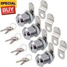 Cabinet Cam Lock, 5/8 Inch Keyed Alike Locks Secure File Drawer Door Mailbox New. Price: $20.44.
