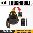Toughbuilt Utility Pouch With Notebook & Pencil - Ultimate Tool Organizer Brand. Price: $68.92.