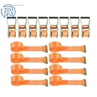 E-track Heavy Duty Ratchet Straps 2" 15' 4400LB Tie Down Polyester 8 Pack New. Price: $46.09.