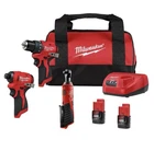 Milwaukee 3494-23R M12 Subcompact Brushless 2-TOOL Combo Kit + 3/8" Ratchet New. Price: $269.00.