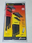 Bondhus Proguard 22PC Long Sae & Metric Hex Key/ Allen L-wrench Set #22199 New. Price: $27.89.