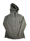 Athleta Jacket Womens Large Petite Gray Fleece Hooded Full Zip Pockets Active Pre-owned. Price: $12.93.