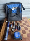 Kobalt Hand Tools Spare Lot Of 7 Used Hammer, Measuring Tape Pliers Bag. Price: $29.99.