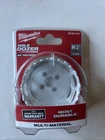 Milwaukee 49-56-0147 2-1/2" Hole Dozer Bi-metal Saw New. Price: $16.00.