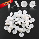 Qjaiune 40 Nail In Furniture Glides 18MM Nylon Chair Pcs, White New. Price: $8.42.