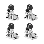 Lpraer 4 Pack Cylinder Cam Drawer With Keys, Cabinet Locks 20MM An New. Price: $20.25.