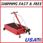Garveetech Low Profile Oil Drain Pan 12V, 20-GALLON Metal Change Cart New. Price: $299.99.