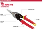 Milwaukee Aviation, Tin, Sheet Metal, Offset/ Straight Snips (every Model) New. Price: $60.00.