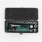 Heyco Metric 12 Point 3/8" Drive Socket Set With Ratchet, 23 Pieces New. Price: $362.07.