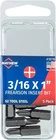 Mayhew 18778-5 3/16" X 1" Frearson Insert Bit, Pack 1EA New. Price: $12.51.