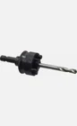 Machinist Starrett Tools No A10 Hole Saw Arbor W/ 1/4" Pilot Drill New. Price: $25.00.