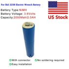 Battery For Skil Electric Wrench Model 2238 2610353543 New. Price: $25.00.