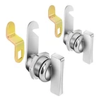 Cam Thumb Operated Cabinet Locks, 7/8" Cylinder Fits On Inch 2PCS New. Price: $22.83.