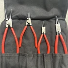 Knipex 46 11 A2 Sba Snap Ring Pliers Set Tool Roll Up Case Used. Price: $70.00.