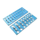 Lablt 21 In And 17 Metric Nut Bolt Thread Checker Size Gauge New. Price: $40.74.