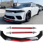 Universal Car Front Bumper Lip + 2PCS 8"-11" Adjustable Splitter Rods L... New. Price: $160.19.